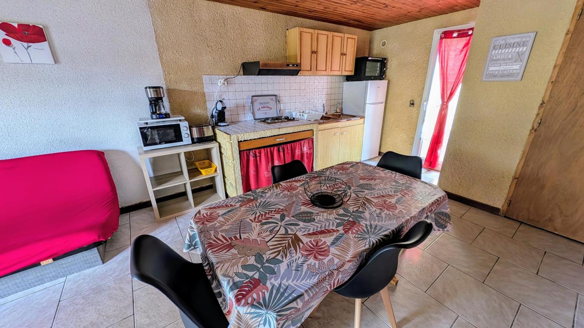 Gite La Capelle Roquefort Des Corbieres Sigean Narbonne Aude Ruang foto