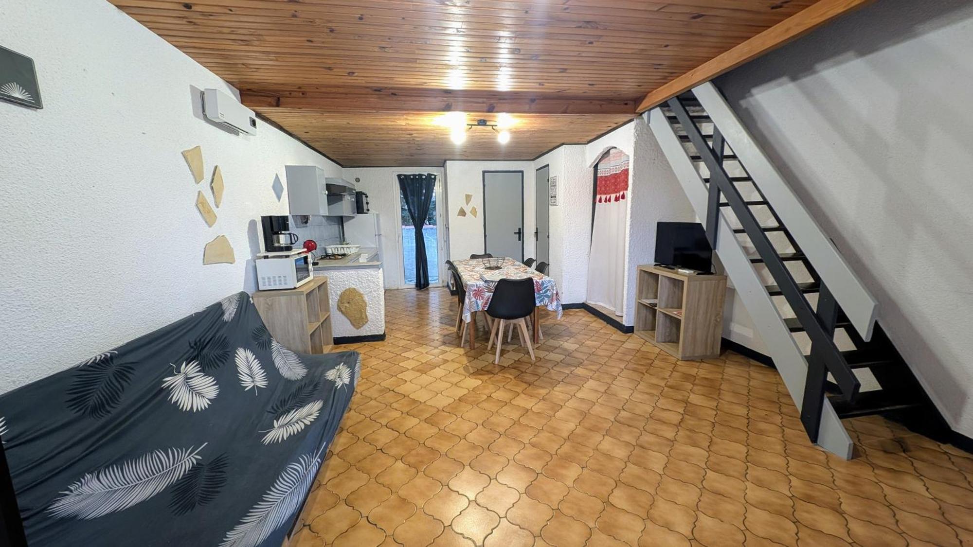 Gite La Capelle Roquefort Des Corbieres Sigean Narbonne Aude Ruang foto